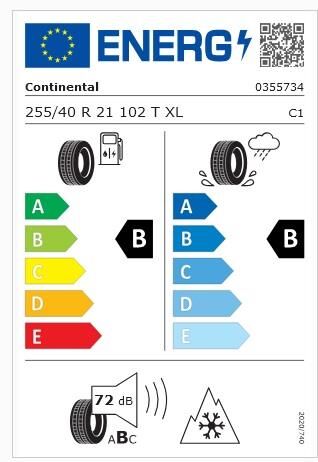 255/40R21 102T XL FR TS870P CONTİNENTAL
