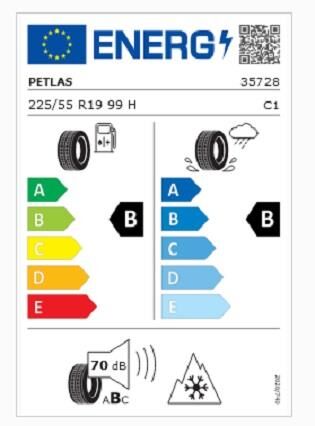 225/55R19 TL 99H EXPLERO WINTER W671 PETLAS
