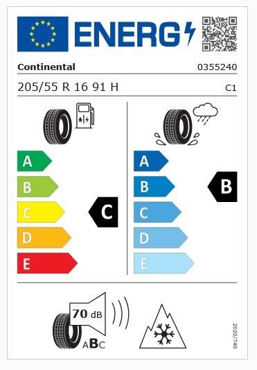 205/55R16 91H ALL SEASON CONTACT 2 CONTİNENTAL
