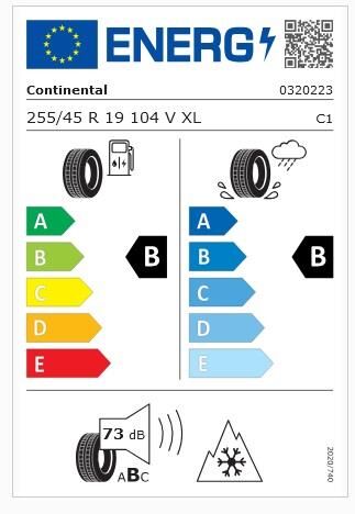 255/45R19 104V XL FR WC8S CONTİNENTAL