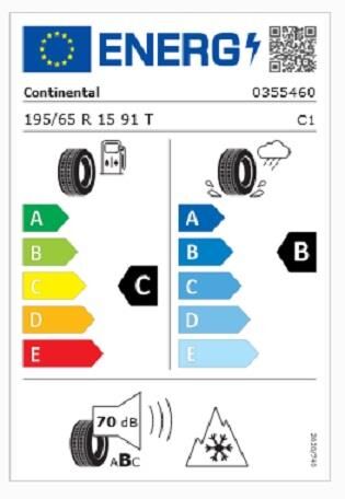 195/65R15 91T TS870 CONTİNENTAL