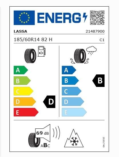 185/60R14 82H SNOWAYS 4 + LASSA