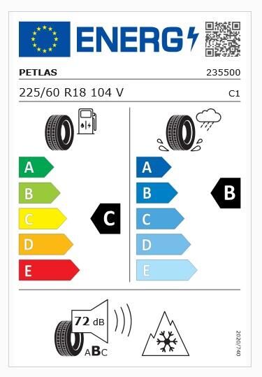 225/60R18 TL 104V REINF. SNOWMASTER 2 SPORT PETLAS