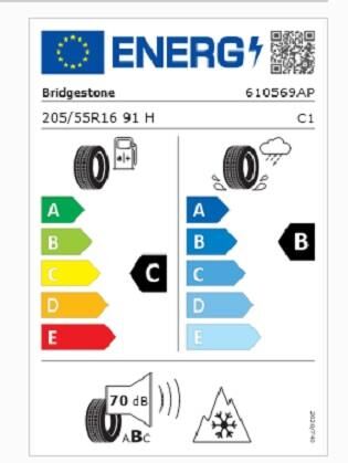 205/55R16 91H BLİZZAK 6 BRIDGESTONE