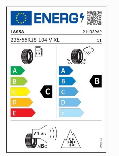 235/55R18 100V COMPETUS WINTER 3 LASSA