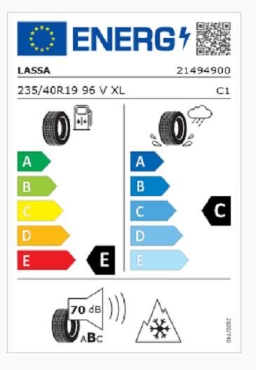 235/40R19 96V XL SNOWAYS 4 LASSA