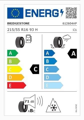 215/55R16 93H LM005 BRIDGESTONE