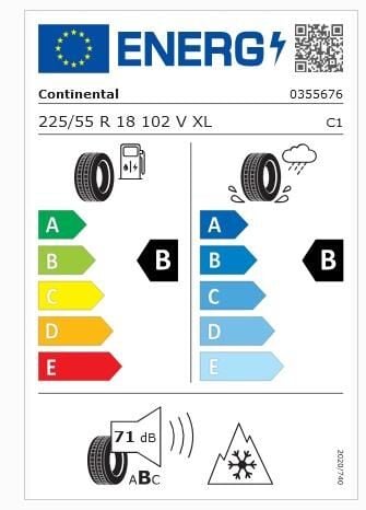 225/55R18 102V XL FR TS870P CONTİNENTAL