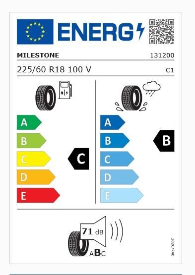 225/60R18 TL 100V SUVMILE H/T MILESTONE