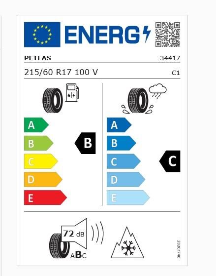 215/60R17 TL 100V REINF. SUVMASTER A/S PETLAS