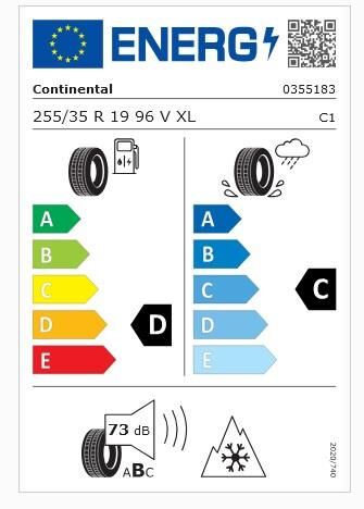 255/35R19 96V XL TS860S SSR CONTİNENTAL
