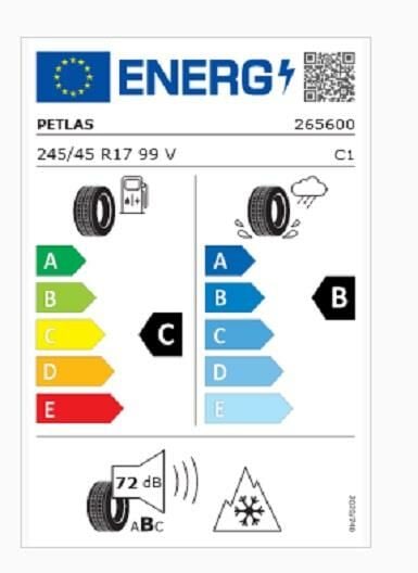 245/45R17 TL 99V REINF. SNOWMASTER 2 SPORT PETLAS