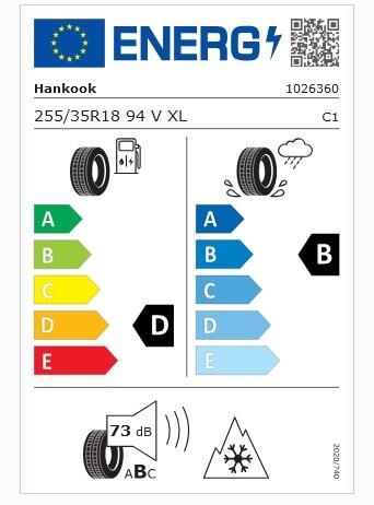 255/35R18 94V XL WINTER ICEPT EVO3 W330  HANKOOK