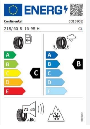 215/60R16 95H TS870P (+) CONTİNENTAL