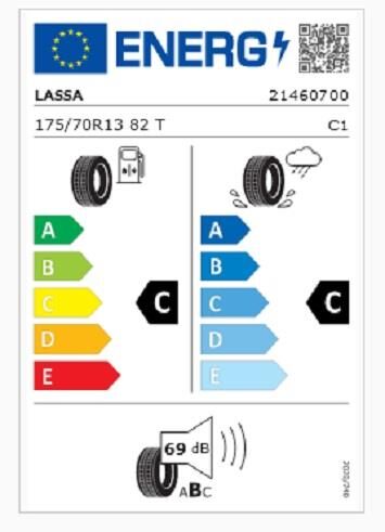 175/70R13 82T GREENWAYS LASSA