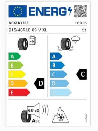 215/40R18 89V XL WİNGUARD SPORT 2 NEXEN