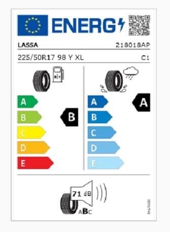 225/50R17 98Y XL REVOLA LASSA