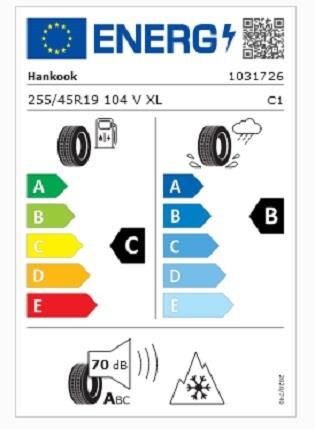 255/45R19 104V XL İON ICEPT IW01 HANKOOK