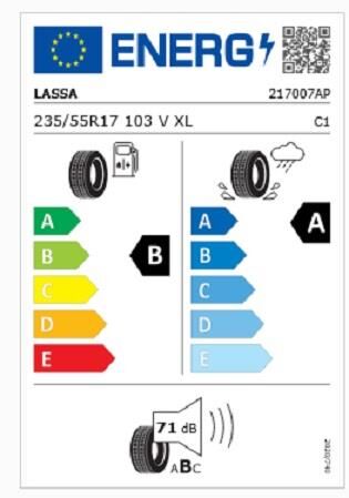 235/55R17 103V XL COMPETUS H/P 3 LASSA
