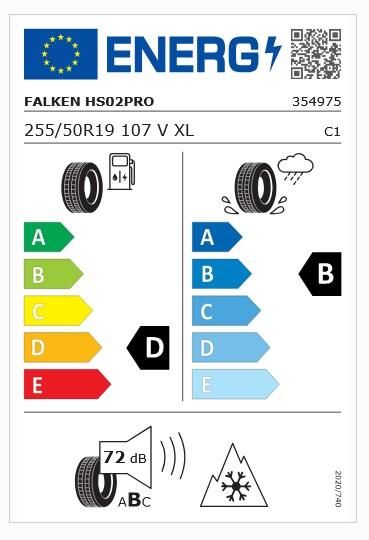 255/50R19 TL 107V XL EUROWINTER HS02 PRO FALKEN