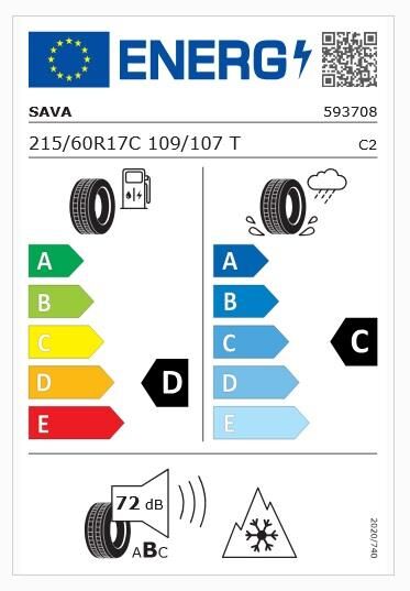 215/60R17 C 109/107T ESKIMO LT SAVA