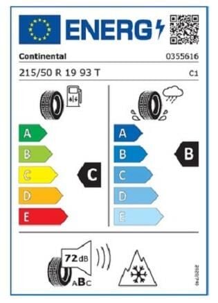 215/50R19 93T TS850P CS(+) CONTİNENTAL
