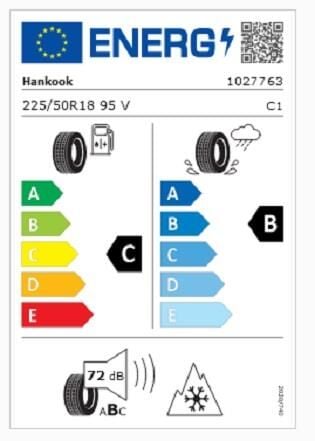 225/50R18 95V KINERGY 4S 2 X H750A HANKOOK
