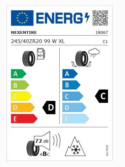 245/40R20 99W XL WINGUARD SPORT 2 NEXEN
