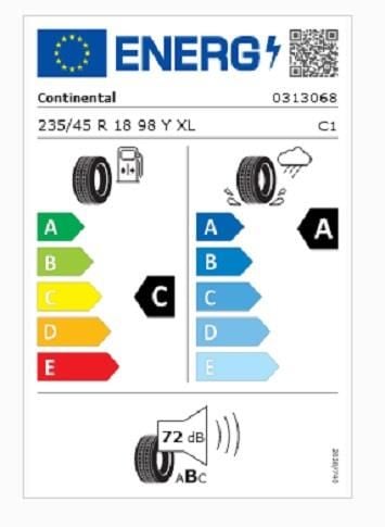 235/45R18 98Y XL FR PC7 CONTİNENTAL