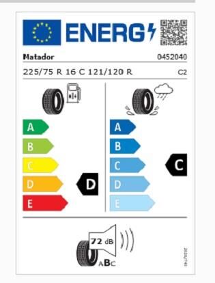 225/75R16 C 121/120R MPS125 MATADOR