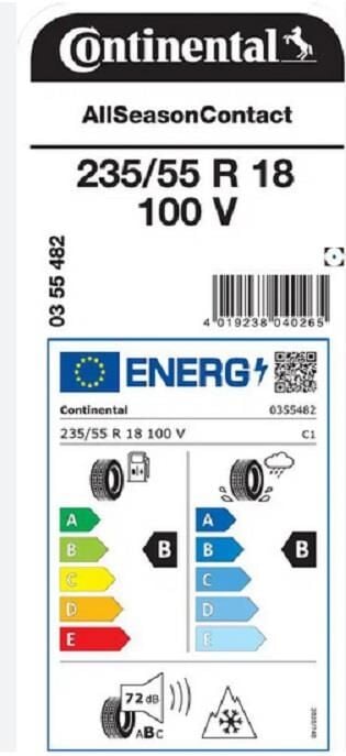 235/55R18 104V XL ASC 2 CONTİNENTAL