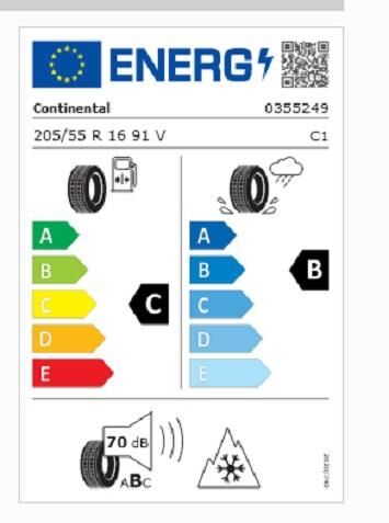 205/55R16 91V ASC 2 CONTİNENTAL