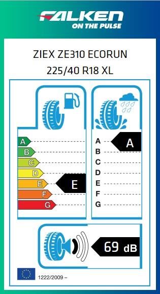 225/40R18 TL (92Y) XL AZENIS FK520 FALKEN