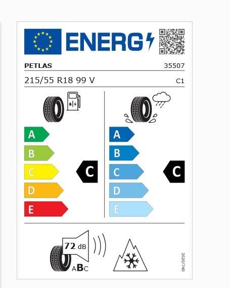 215/55R18 TL 99V REINF SUVMASTER A/S PETLAS