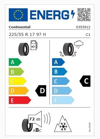 225/55R17 97H TS850 SSR MOE CONTİNENTAL