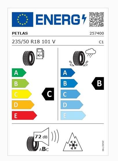 235/50R18 TL 101V REINF. SNOWMASTER 2 SPORT PETLAS