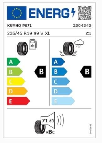 235/45R19 99V XL PS71 KUMHO