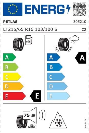 215/65R16 TL 103/100S LRD RWL PEAKLANDER A/T PETLAS