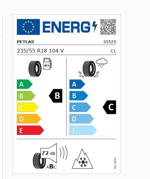 235/55R18 TL 104V REINF. SUVMASTER A/S PETLAS