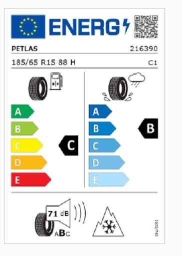 185/65R15 TL 88H SNOWMASTER 2 PETLAS
