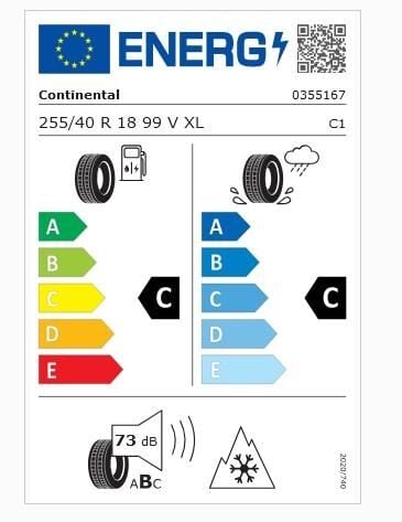 255/40R18 99V XL TS860S SSR CONTİNENTAL