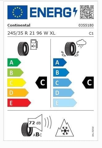 245/35R21 96W XL FR TS860S CONTİNENTAL