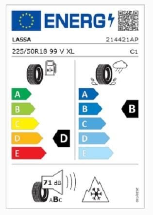 225/50R18 99V XL COMPETUS WINTER 2 + LASSA