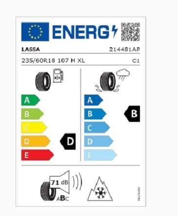 235/60R18 107H XL COMPETUS WINTER 2 + LASSA