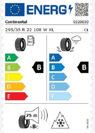 295/35R22 108W XL FR TS870P CONTİNENTAL