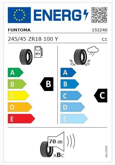 245/45R18 TL 100Y REINF. ROADFUN SPORT FUNTOMA