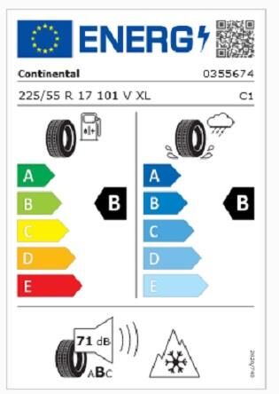 225/55R17 101V XL TS870P CONTİNENTAL