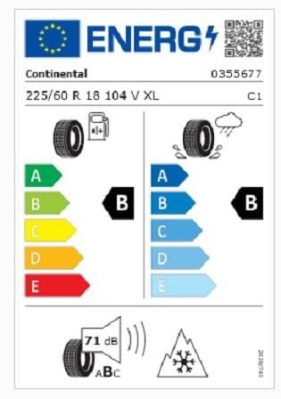 225/60R18 104V XL TS870P CONTİNENTAL