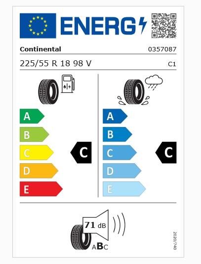 225/55R18 98V FR CROSSCONTACT LX2 CONTİNENTAL