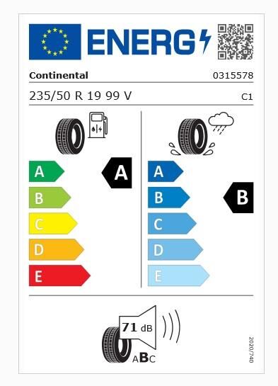 235/50R19 99V ECO CONTACT 6 CONTİNENTAL
